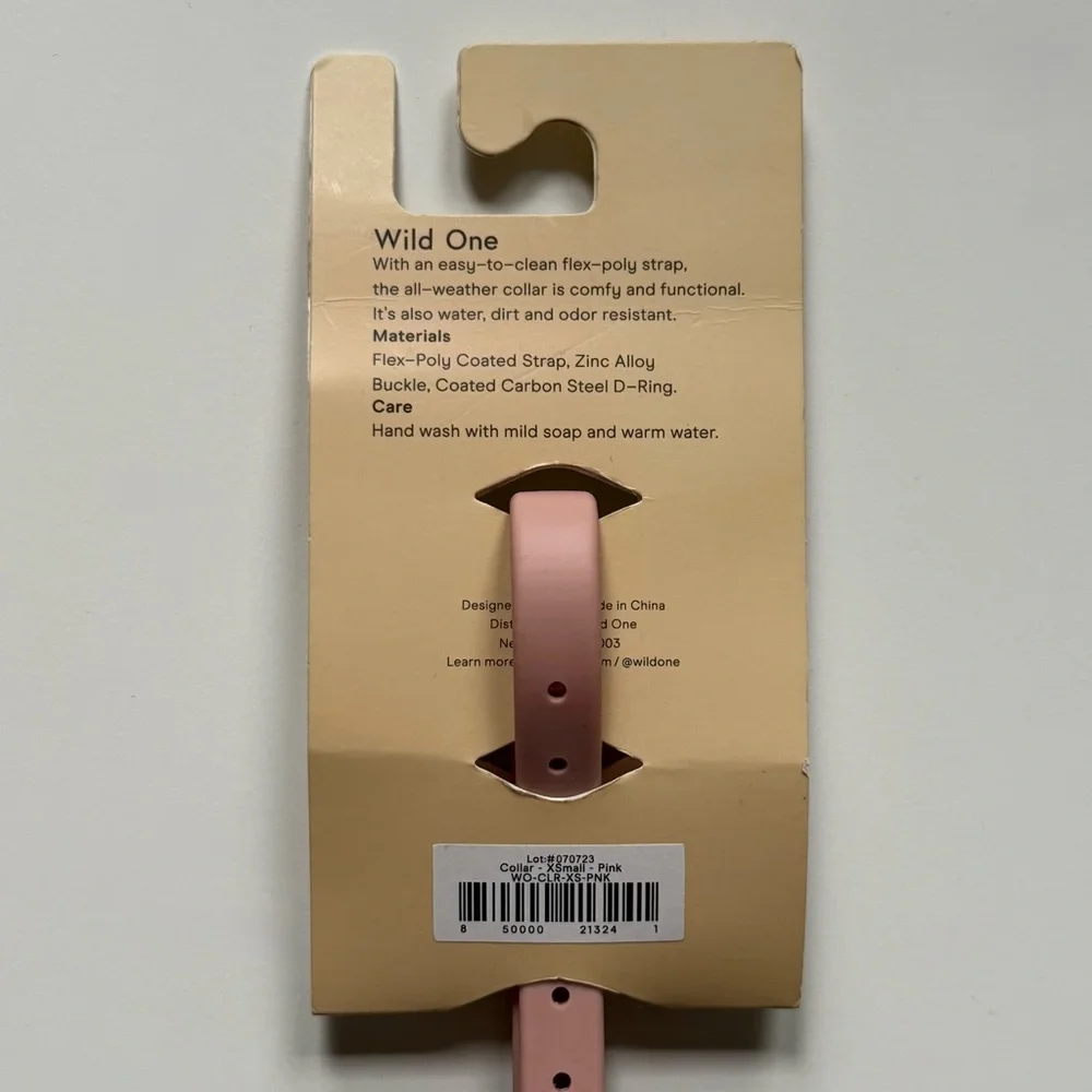 Wild One Dog Collar - XS (7-10